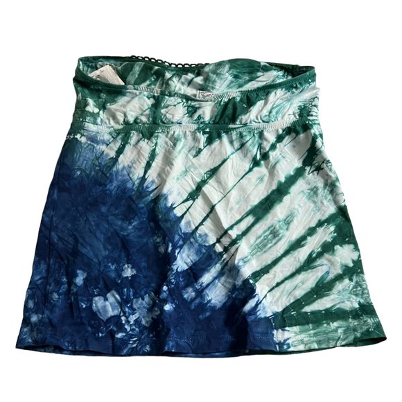 Lucky Brand Green and Blue Bikini Top - Picture 2 of 7